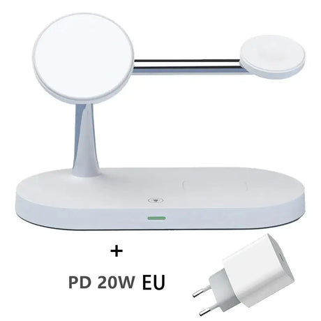 The wireless led desk lamp with usb