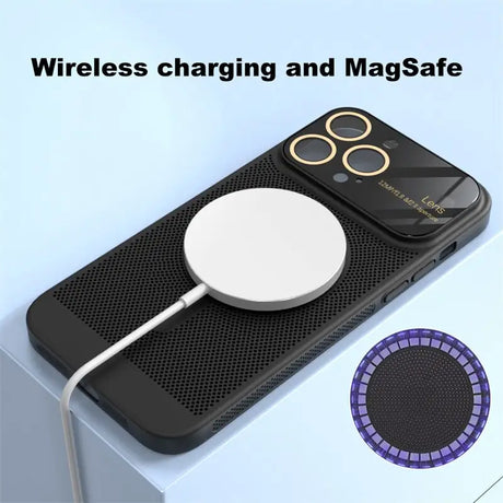 wireless phone charger with magnet magnet