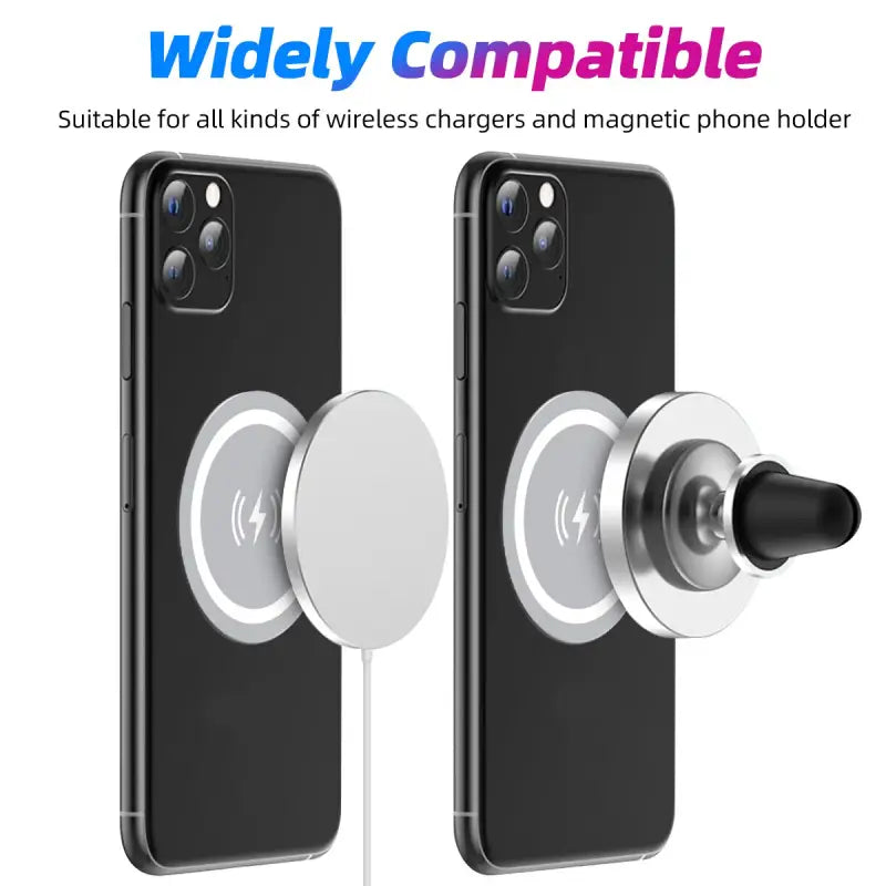 the wireless phone holder with a magnetic magnetic magnetic magnet