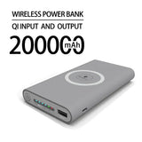 the wireless power bank 20000mah