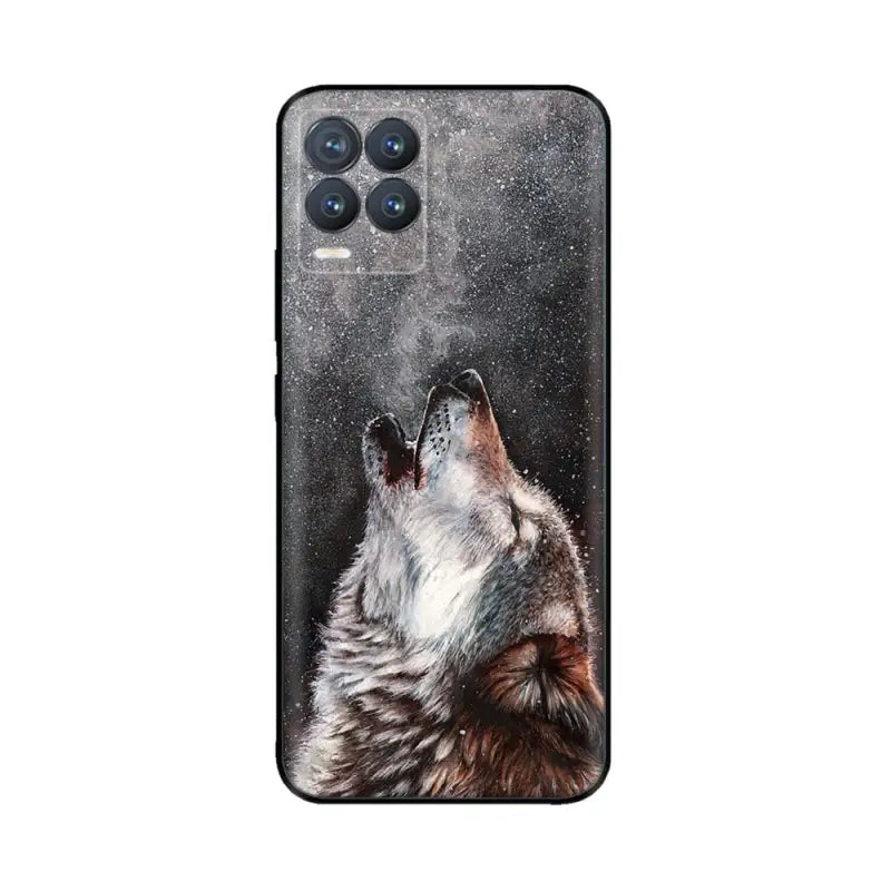 a wolf howling at the moon samsung galaxy s20 case