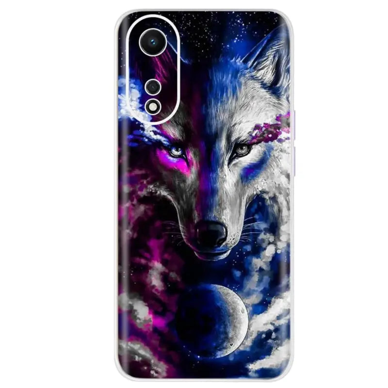 the wolf in space phone case
