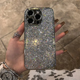 Luxury Bling Sequin Glitter Shiny Phone Case For iPhone 14 13 12 11 Pro Max Lens Protective Shockproof Back Cover