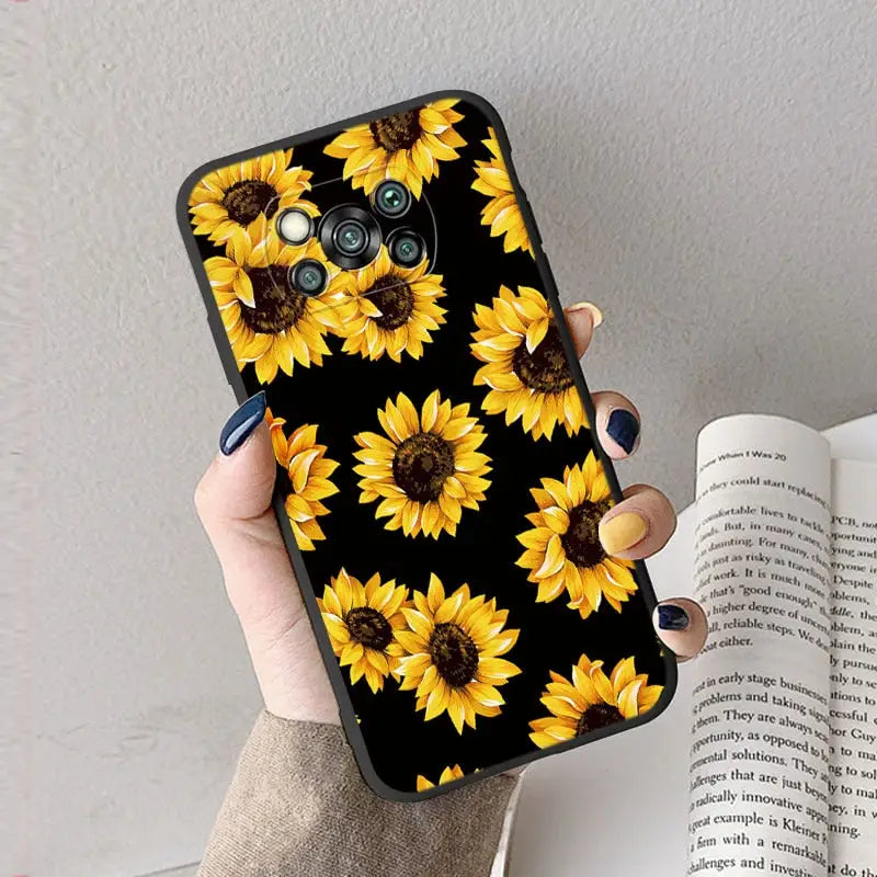 sunflowers phone case for iphone