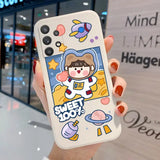 a person holding a phone case with a cartoon character on it