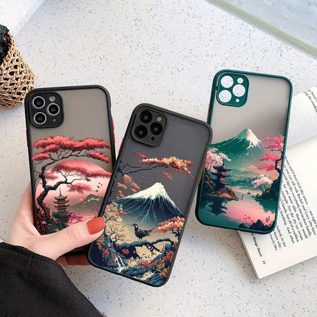 the japanese landscape phone case