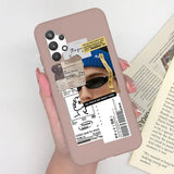 a person holding a phone case with a photo of a woman