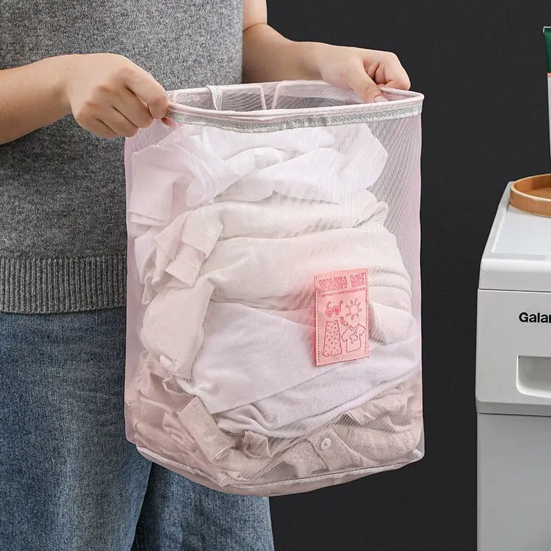 a woman holding a bag of toilet paper