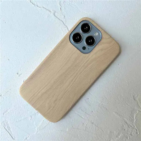 The wooden case for the iphone 11