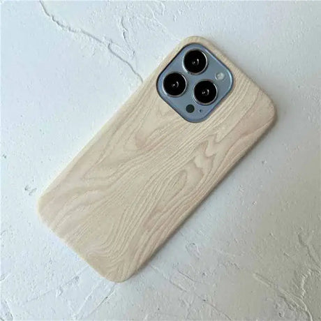 The wooden case for the iphone 11