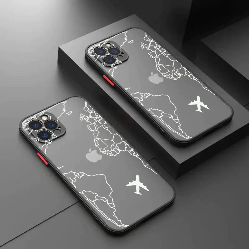 the world map iphone case