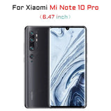 the xiao note 10 pro smartphone with a black background