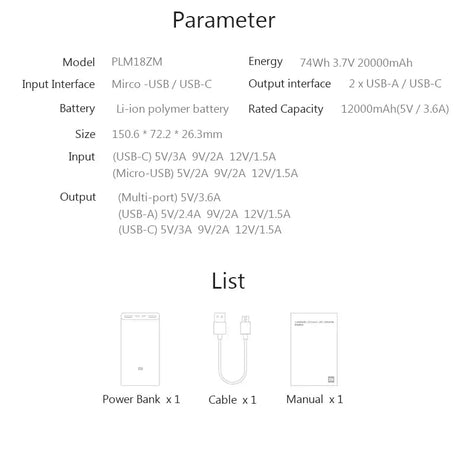 the power bank is shown in the diagram