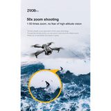 a white flyer with a photo of a person flying over the ocean