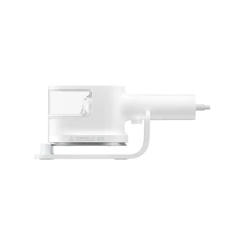 the apple watch charging station is shown in white