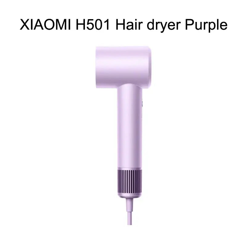 the hair dryer is a purple color