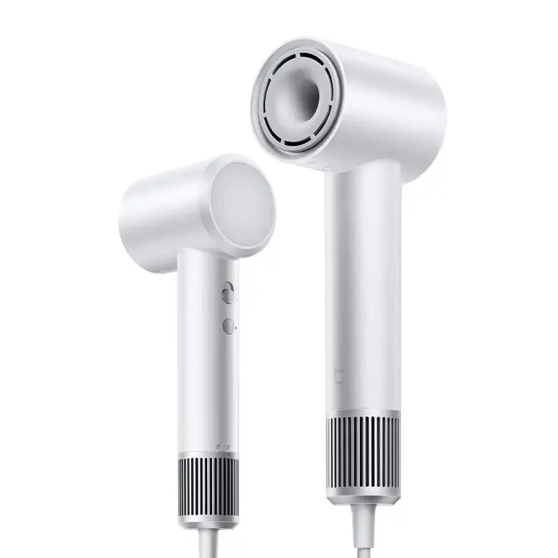 the earphones are white and have a microphone