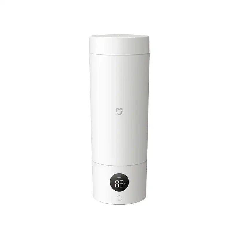 the white and black wireless light is shown on a white background