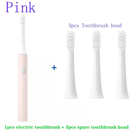 a toothbrush and a toothbrush with the words pink