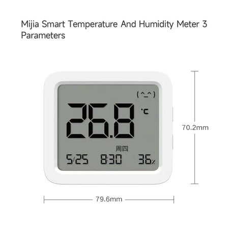 a close up of a digital clock with a temperature of 3 00