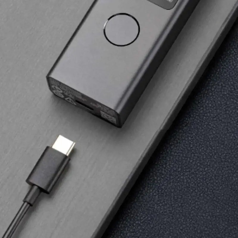 a usb cable connected to an iphone