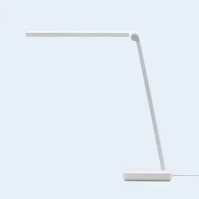 a white table lamp on a white background
