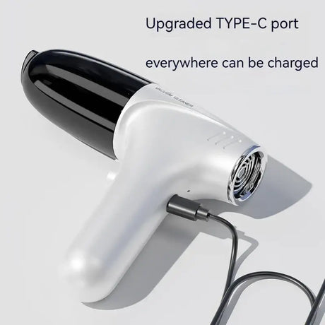 a hair dryer with a cord attached to it