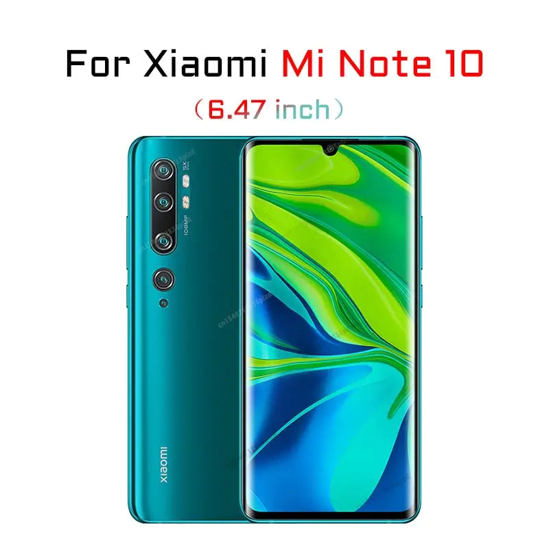 the redmi note 10 smartphone with a green screen