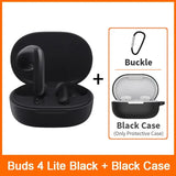 bluetooth earphones with black case