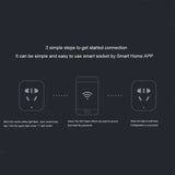 the settings of the smart home app