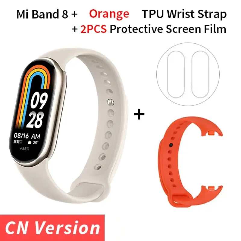 xiaomio mi band 3c smart watch with 2pcs protective screen