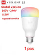 Yeeliights 1 pack of 3 smart led bulbs