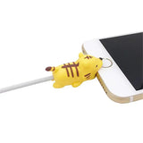 a yellow bear shaped cable plug plug