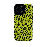 the yellow leopard print phone case