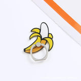 a ring with a banana on it