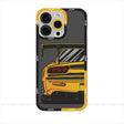 The yellow car iphone case