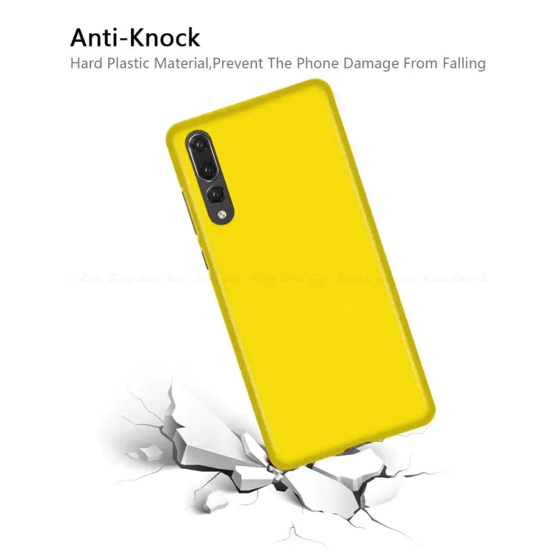 the yellow iphone case is shown in the image