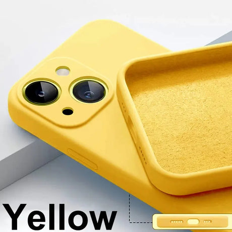 yellow iphone case