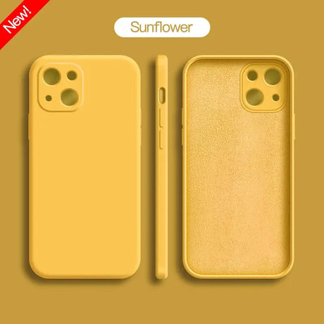 the iphone case is made from a gold colored plastic