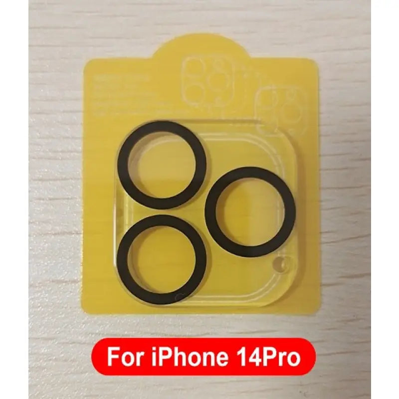 a yellow iphone with a black rubber ring
