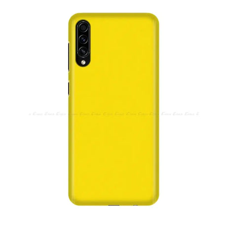 The back of a yellow iphone case