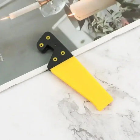 a knife that is on the counter