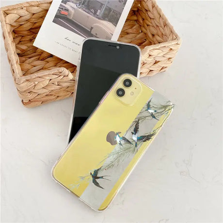 the yellow bird phone case