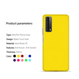 the back of a yellow phone case with the text product