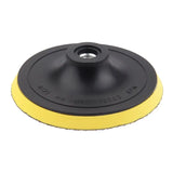 a yellow polisher with a black base