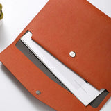 the orange leather ipad case