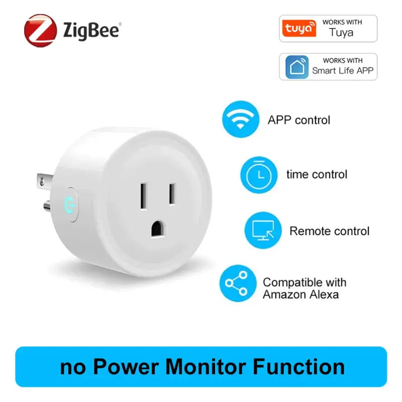 zigbee smart wifi plug with remote control